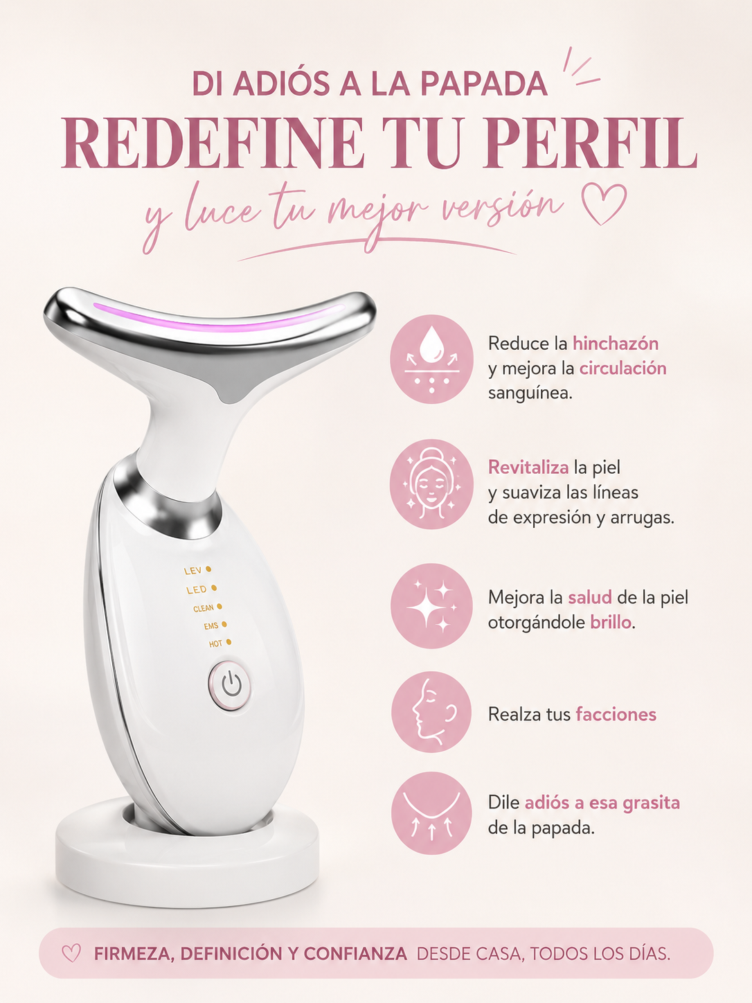Masajeador Reductor de Papada