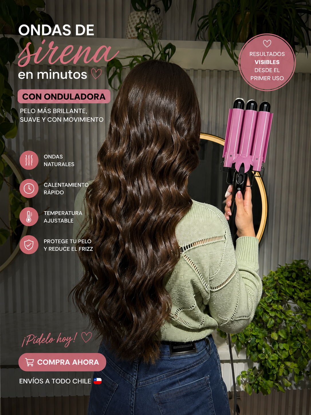 🧜‍♀️ Ondas de Sirena en Minutos
